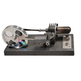 Custom Assembly γ-Type DIY Luminous Flywheel Stirling Engine Kit Experiment Toy